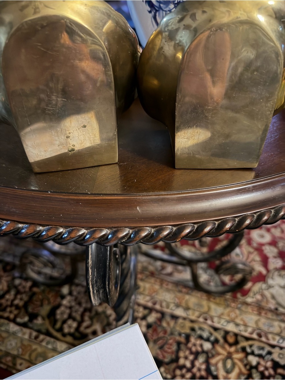Gold Shell Table Accent - - Picture 4 of 5